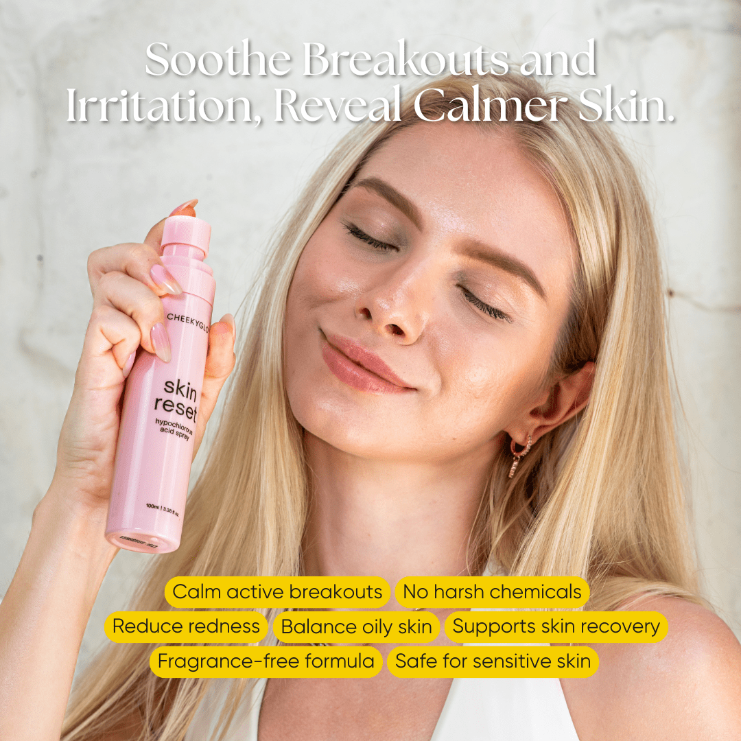 Skin Reset Hypochlorous Spray - CHEEKYGLO