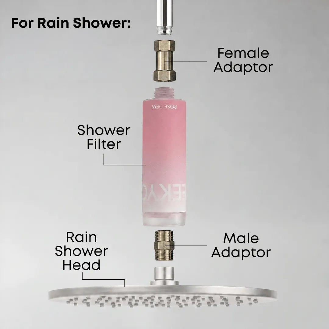 SkinVita Shower Filter Adapters - CHEEKYGLO