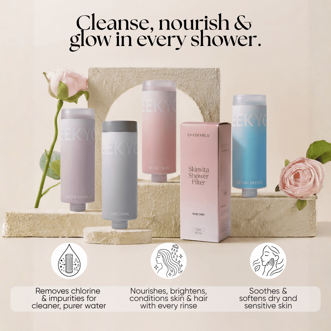 SkinVita Vitamin Beauty Shower Filter - CHEEKYGLO